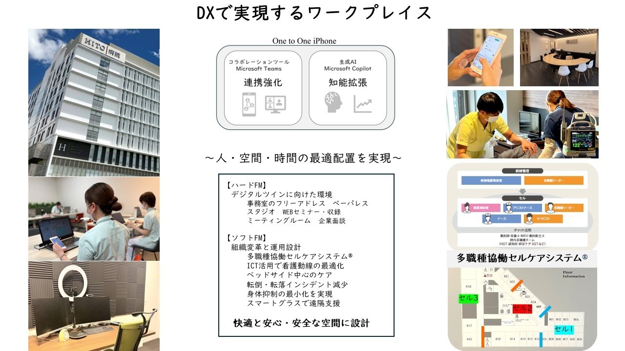 病院DXで実現する働き方改革とFM革新