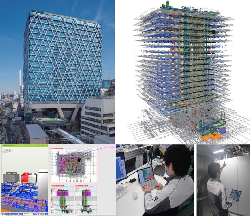 ダイヤゲート池袋におけるBIM活用の設備機器管理支援ツール開発