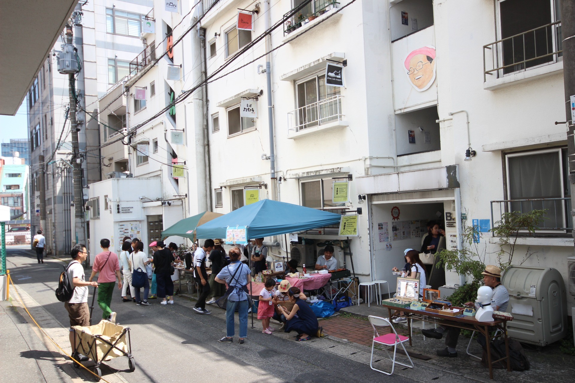築100年を目指すビンテージビル「冷泉荘」におけるFMの取組み